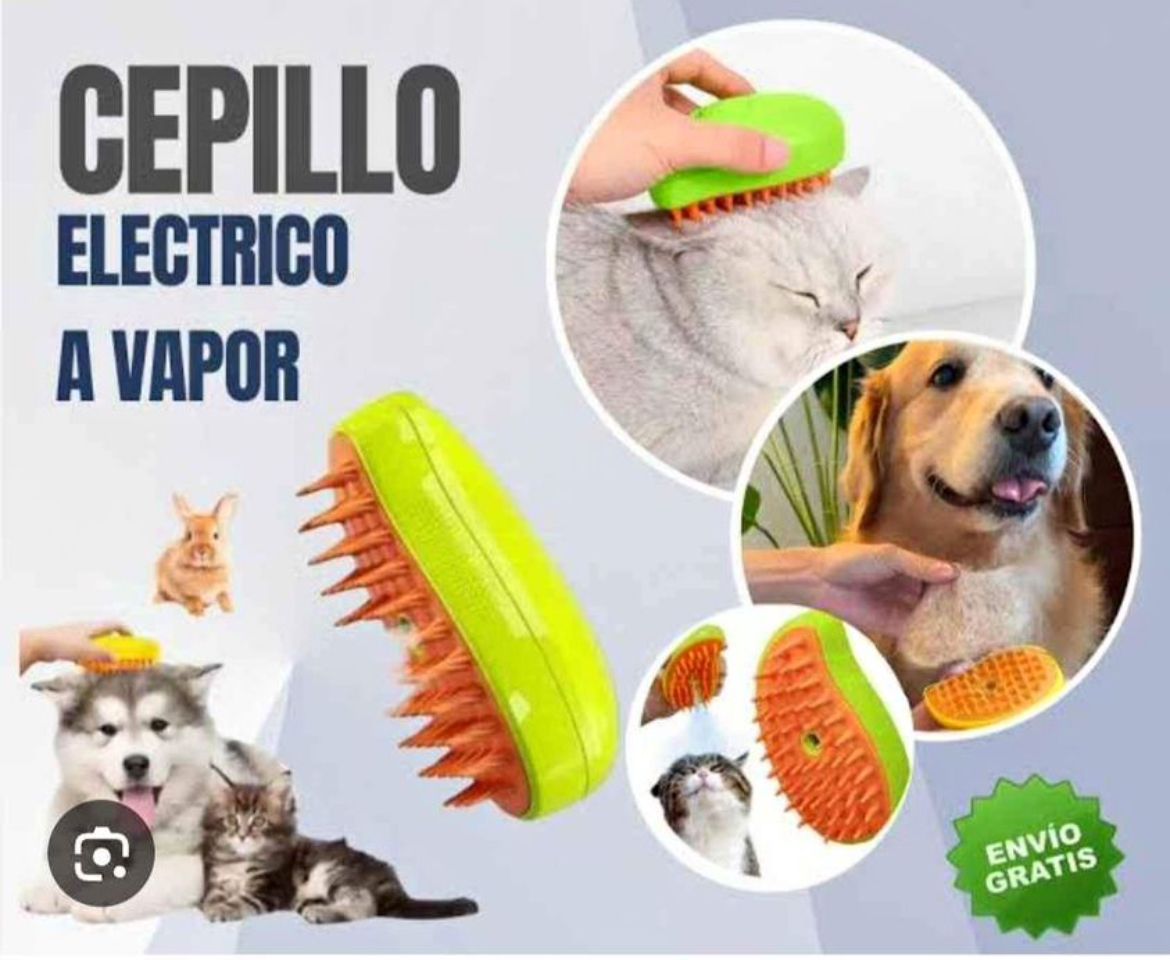 Cepillo a Vapor para mascotas